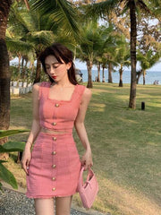 Jessy Tweed Sets - Label Frenesi Fashion