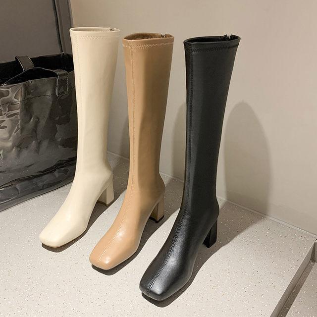 Jill PU leather Boots - Label Frenesi Fashion