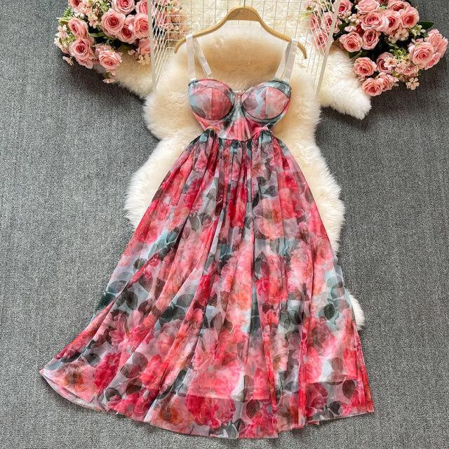 Jovi Floral Dress - Label Frenesi Fashion