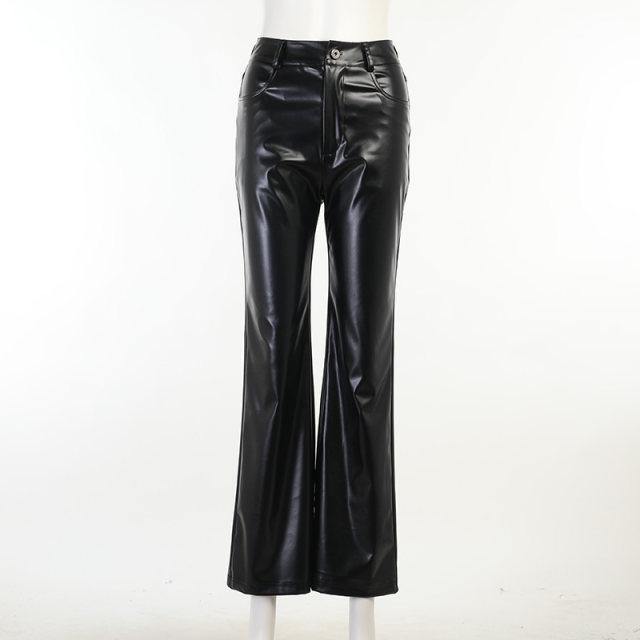 Judas PU Leather Pants - Label Frenesi Fashion