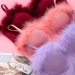 Julian Fur Bustier Top - Label Frenesi Fashion