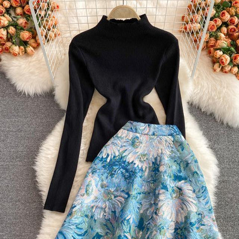 Juniper Skirt & Top Set - Label Frenesi Fashion
