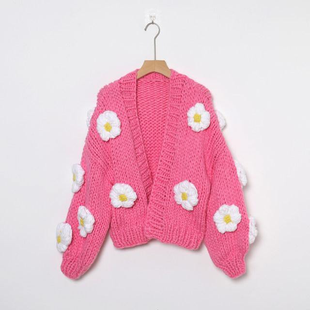 Kawai Floral Sweaters - Label Frenesi Fashion