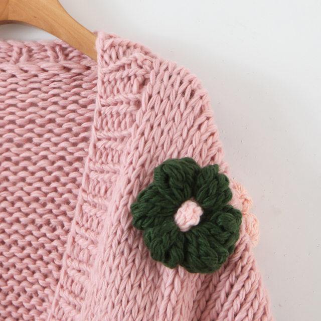 Kawai Floral Sweaters - Label Frenesi Fashion