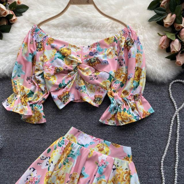 Korey Floral Sets - Label Frenesi Fashion