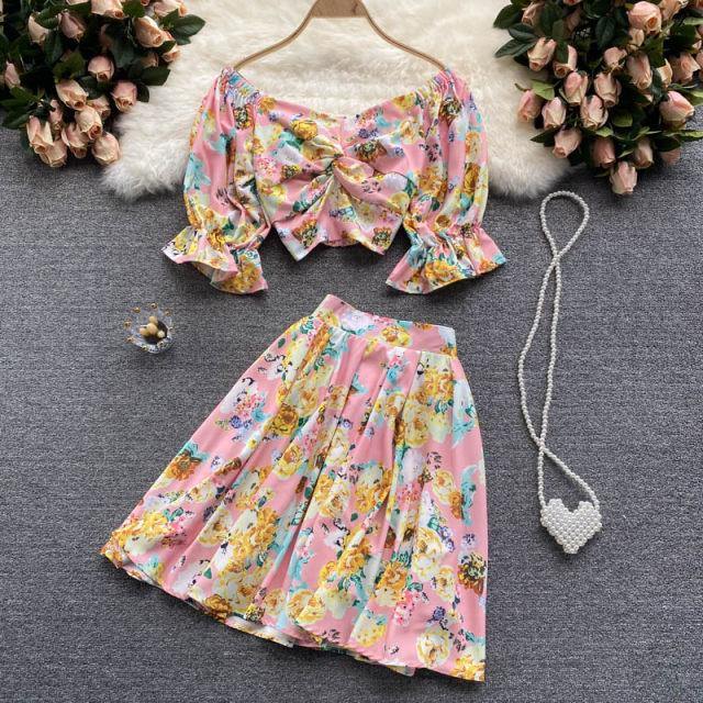 Korey Floral Sets - Label Frenesi Fashion