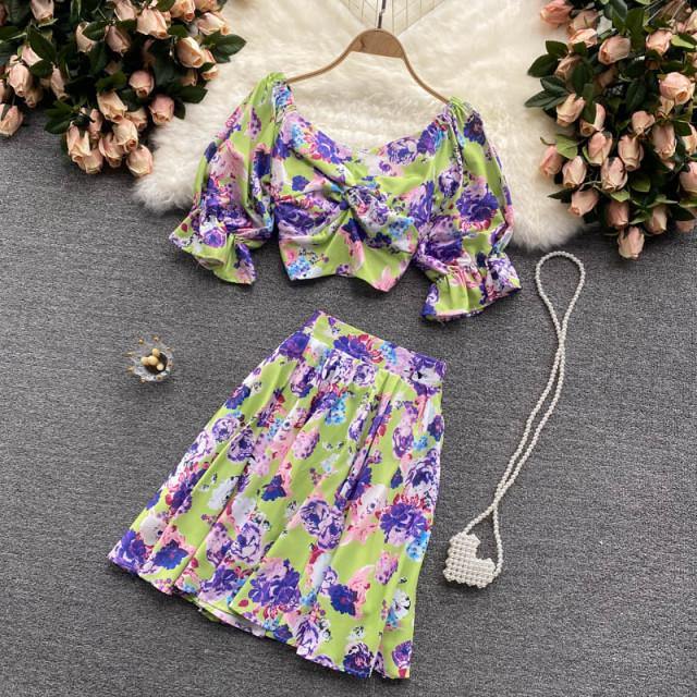 Korey Floral Sets - Label Frenesi Fashion