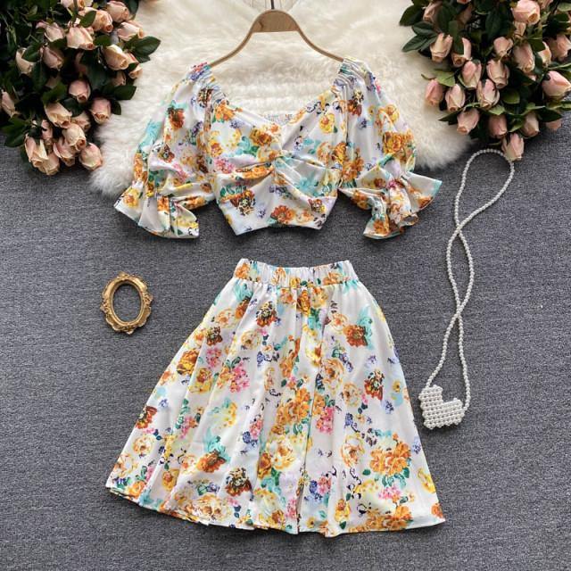 Korey Floral Sets - Label Frenesi Fashion