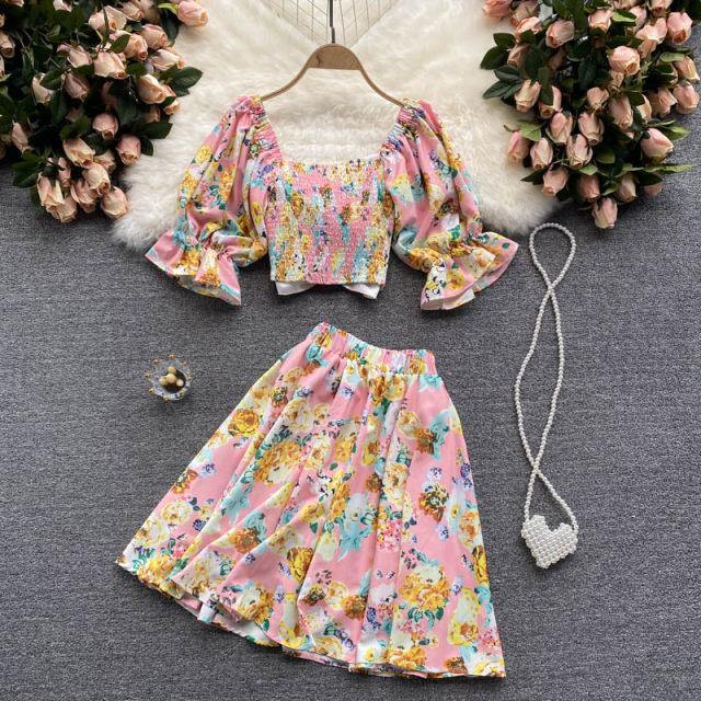 Korey Floral Sets - Label Frenesi Fashion