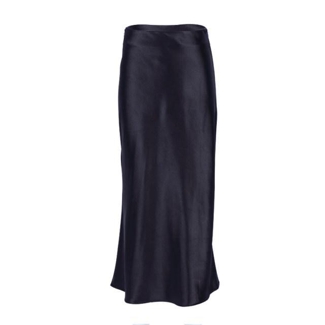 Laralee Satin Skirts - Label Frenesi Fashion