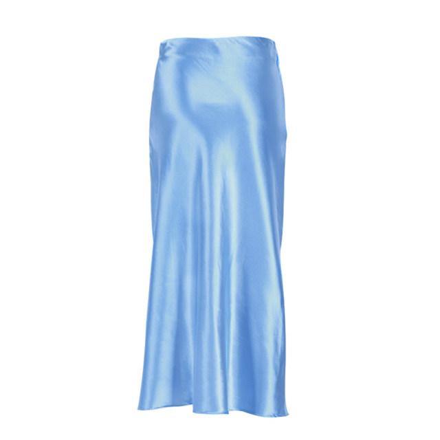 Laralee Satin Skirts - Label Frenesi Fashion