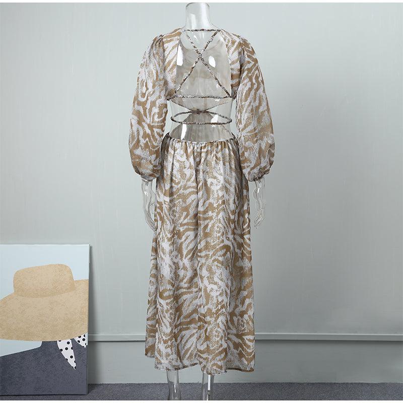 Lola Backless Maxi Dress - Label Frenesi Fashion