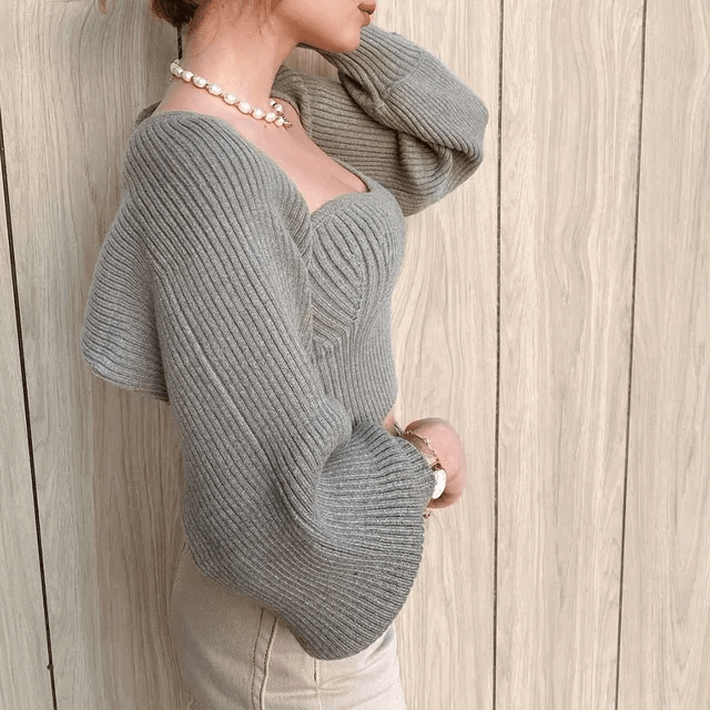 Lulu Arm Warmer Sweater Set - Label Frenesi Fashion