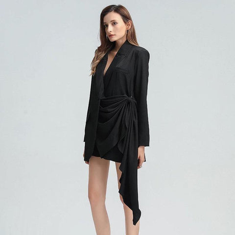 Mackenzy Blazer Dress - Label Frenesi Fashion