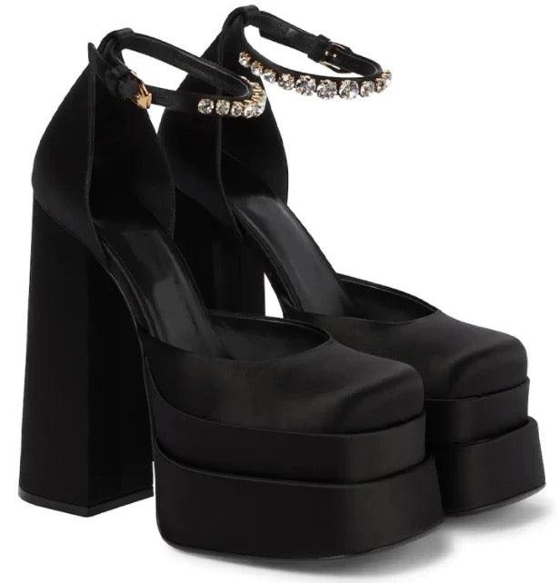 Manhattan Pump Heels - Label Frenesi Fashion