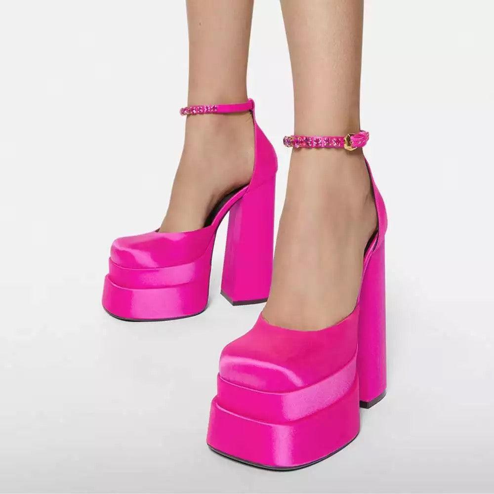 Manhattan Pump Heels - Label Frenesi Fashion