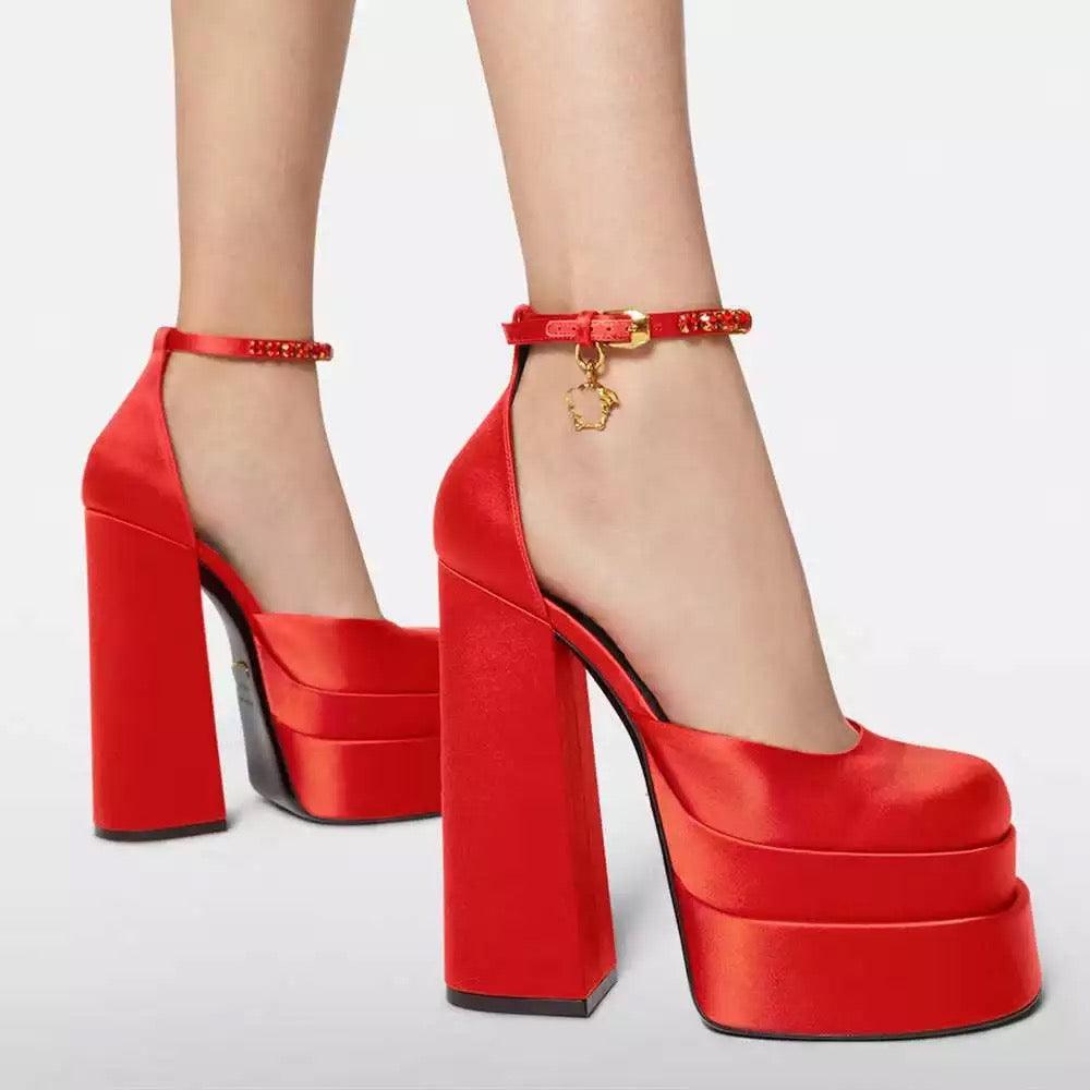 Manhattan Pump Heels - Label Frenesi Fashion