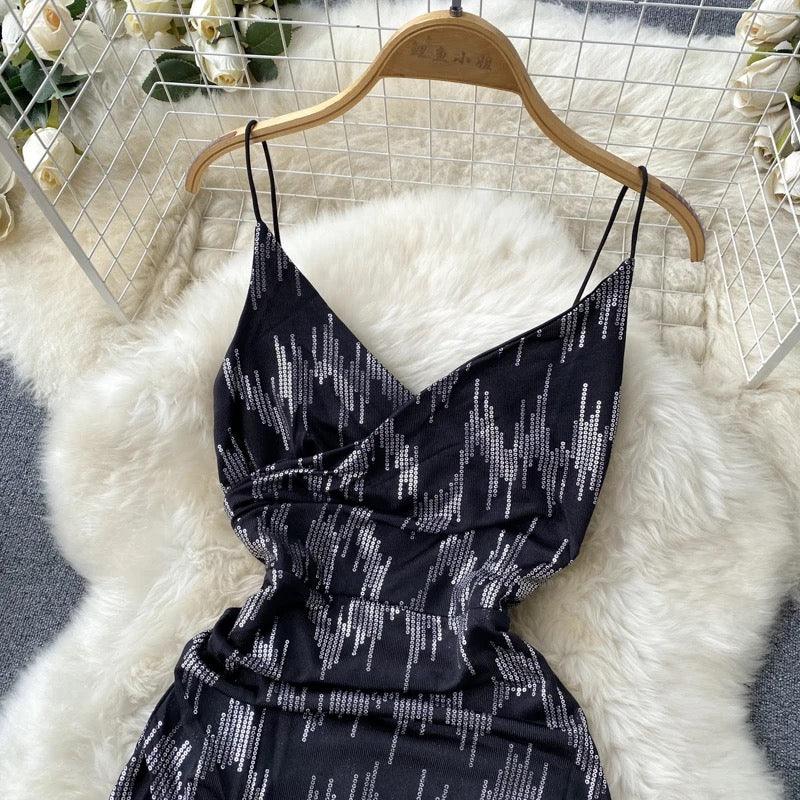 Meerak Sequin Dress - Label Frenesi Fashion