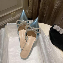 Metallic Princess Heels - Label Frenesi Fashion