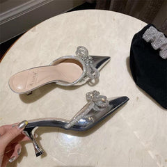 Metallic Princess Heels - Label Frenesi Fashion