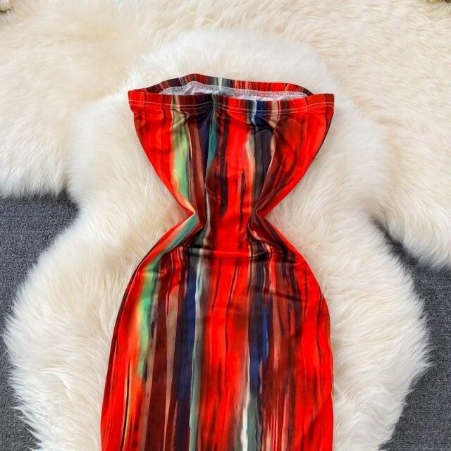Miami Tube Maxi Dress - Label Frenesi Fashion