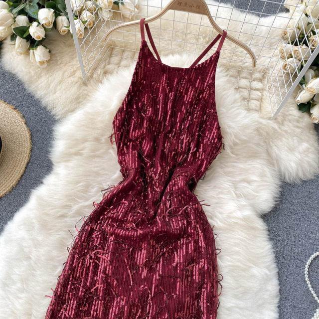 Minaj Fringe Dress - Label Frenesi Fashion