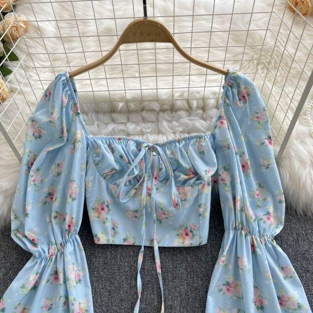 Miranda Floral Top - Label Frenesi Fashion