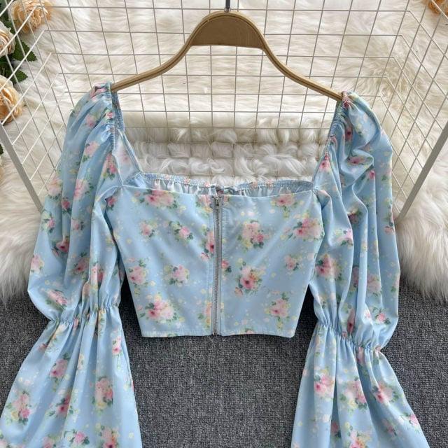 Miranda Floral Top - Label Frenesi Fashion