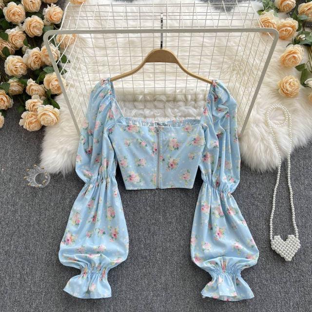 Miranda Floral Top - Label Frenesi Fashion