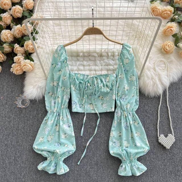 Miranda Floral Top - Label Frenesi Fashion