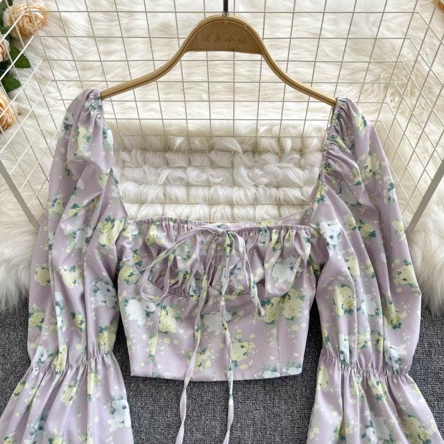Miranda Floral Top - Label Frenesi Fashion