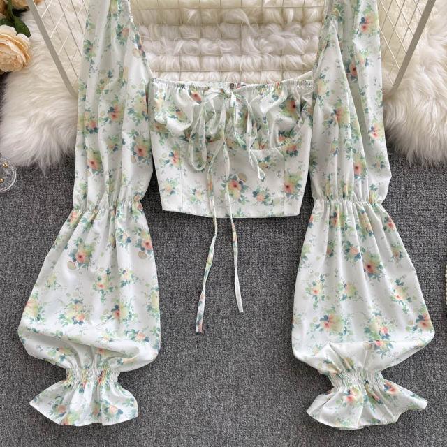 Miranda Floral Top - Label Frenesi Fashion