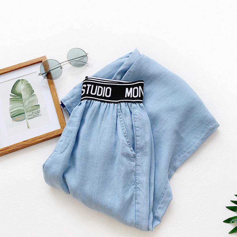Money Studio Denim Pants - Label Frenesi Fashion