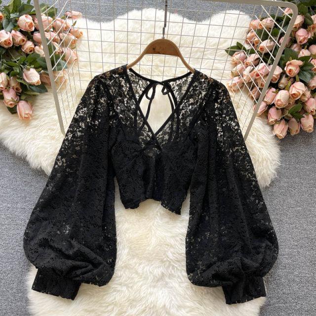 Monoco Lace Tops - Label Frenesi Fashion