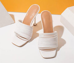 Multi Strap Heels - Label Frenesi Fashion