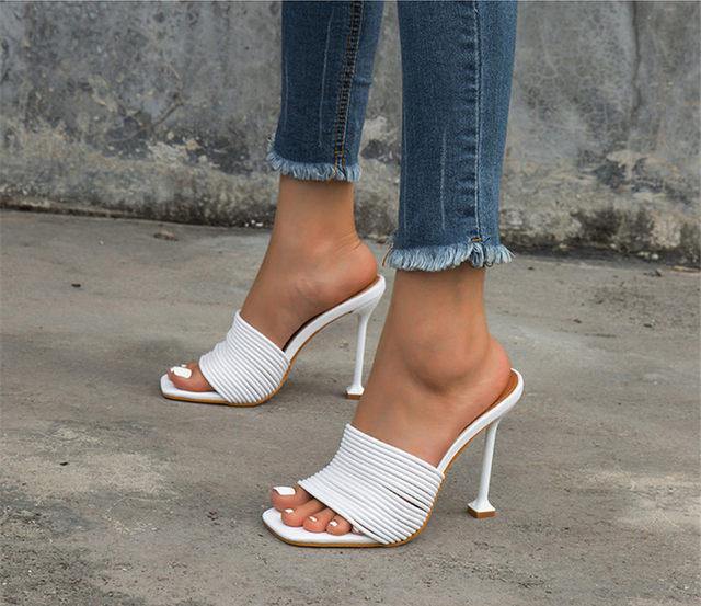 Multi Strap Heels - Label Frenesi Fashion