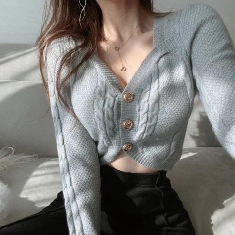 Naomi Cropped Sweaters - Label Frenesi Fashion