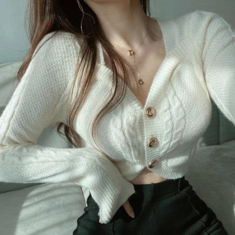 Naomi Cropped Sweaters - Label Frenesi Fashion