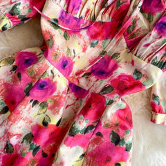 Nary Floral Dress - Label Frenesi Fashion