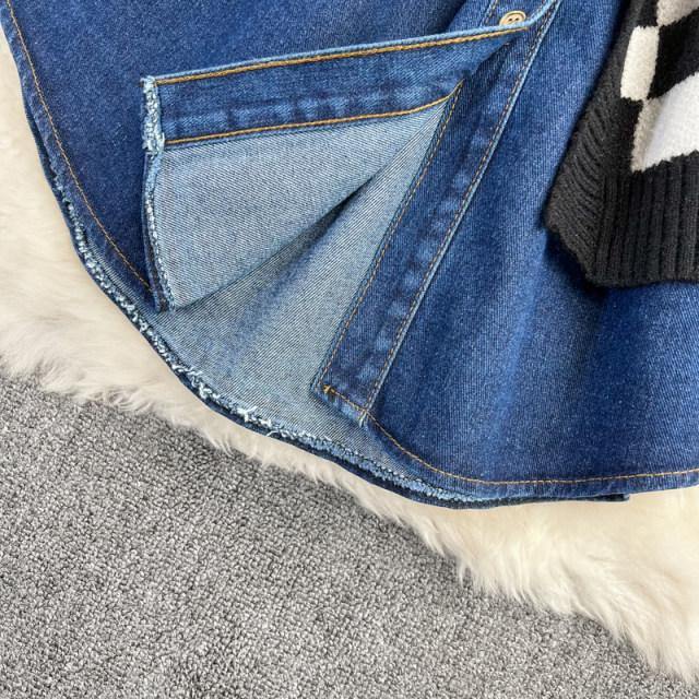 Nikki Denim & Vest Set - Label Frenesi Fashion