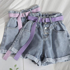 Noris Denim Shorts - Label Frenesi Fashion