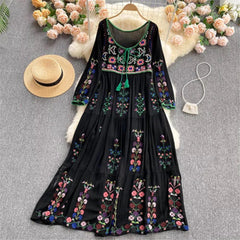 Otis Embroidered Dress - Label Frenesi Fashion