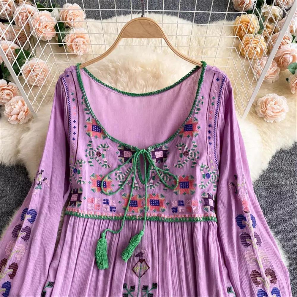 Otis Embroidered Dress - Label Frenesi Fashion