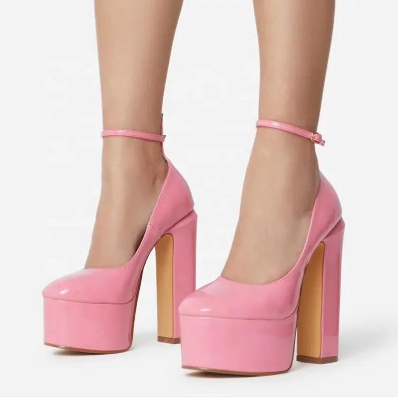 Patent Candy Platform Heels – Label Frenesi Fashion