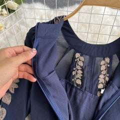 Paula Vintage Midi Dress - Label Frenesi Fashion