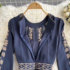 Paula Vintage Midi Dress - Label Frenesi Fashion
