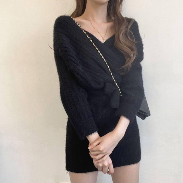 Peony Sweater Dress - Label Frenesi Fashion