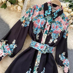Petra Vintage Dress - Label Frenesi Fashion