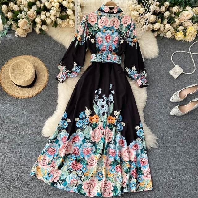 Petra Vintage Dress - Label Frenesi Fashion