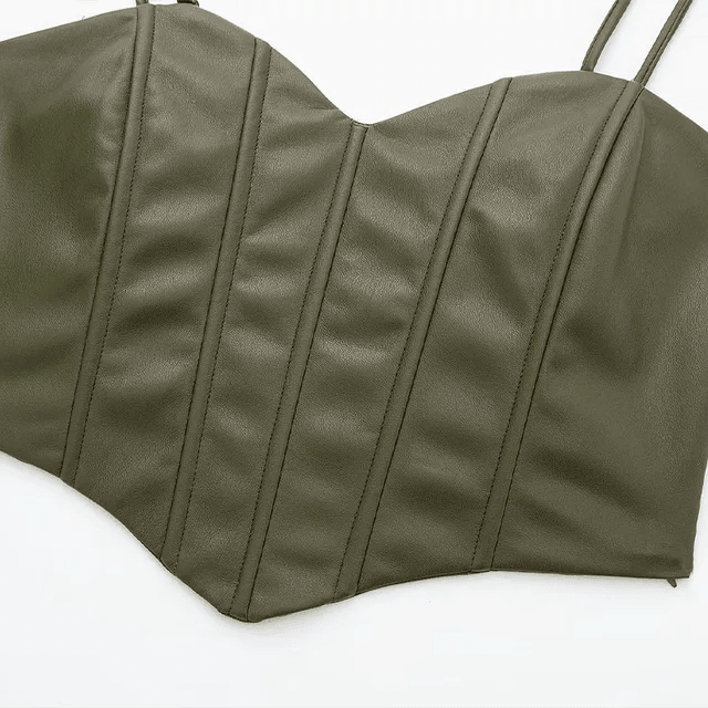 Polly Leather Co-ord Sets - Label Frenesi Fashion